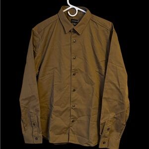 Club Monaco - Slim-Fit Button-Down Flannel Shirt - Olive Green NWT